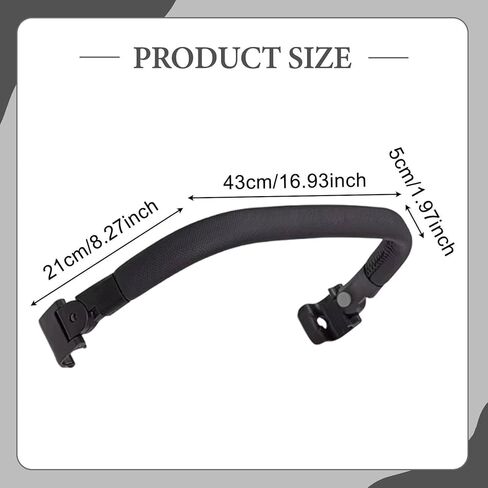 ملحق شريط حماية بديل لمسند الذراع - سهل التركيب، دعم متعدد الاستخدامات لأذرع كرسي المكتب - أسود in Kuwait