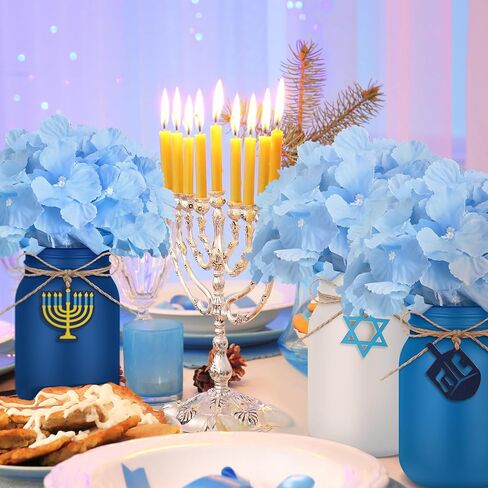 Lyrow 6 Pack Mason Jar Table Centerpiece Faux Christmas Berry Sunflower Lemon and Bell Kitchen Spring Summer Winter Farmhouse Decoration for Home Kitchen Tiered Tray Decoration(Sunflower Style) in Kuwait