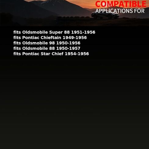 ناقل الحركة الأوتوماتيكي تمديد الإسكان الختم الخلفي يناسب Oldsmobile 98 Super 88 1950 1951 1952 1953 1954 1955 1956 1957 يناسب بونتياك تشيفتن ستار شيف 1949 1950-1956 1 X in Saudi Arabia