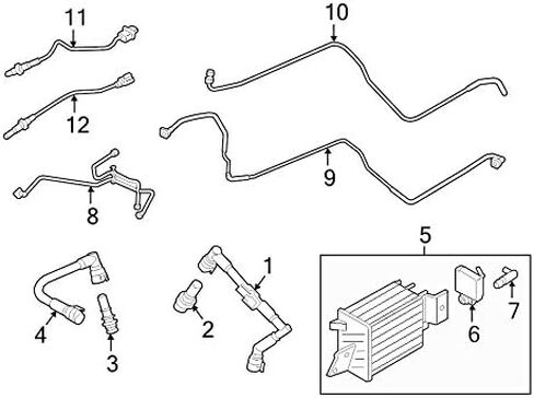 Genuine Ford Parts - Tube Asy (FL3Z-6758-A) in Kuwait