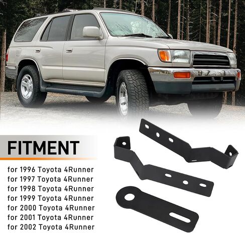 دعامة تثبيت ضوء الخندق من AUTOVIC وتمديد دعامة خندق هوائي لحم الخنزير لسيارة Toyota 4Runner 1996-2002 in Saudi Arabia
