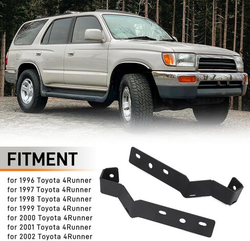 دعامة تثبيت ضوء الخندق من AUTOVIC وتمديد دعامة خندق هوائي لحم الخنزير لسيارة Toyota 4Runner 1996-2002 in Saudi Arabia