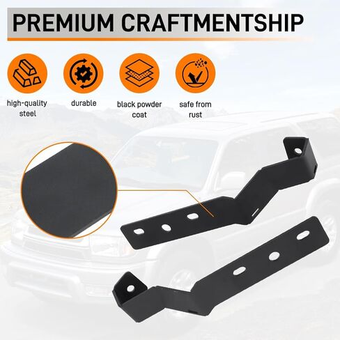 دعامة تثبيت ضوء الخندق من AUTOVIC وتمديد دعامة خندق هوائي لحم الخنزير لسيارة Toyota 4Runner 1996-2002 in Saudi Arabia