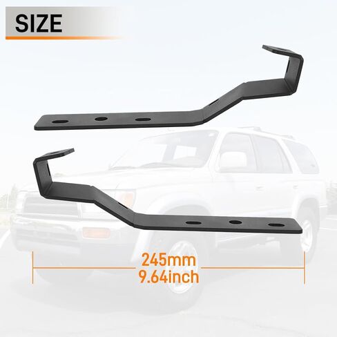 دعامة تثبيت ضوء الخندق من AUTOVIC وتمديد دعامة خندق هوائي لحم الخنزير لسيارة Toyota 4Runner 1996-2002 in Saudi Arabia