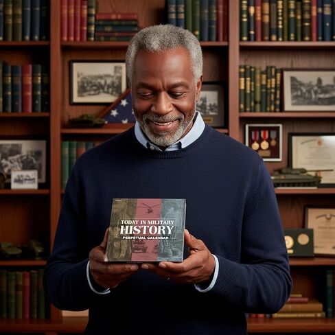 اليوم في تقويم التاريخ العسكري | تقويم تاريخ الحرب الأبدية لعشاق التاريخ العسكري، هذا اليوم في حقائق وإنجازات تاريخية مذهلة | صفحة هدايا History Buff، عبارة عن تقويم يومي يحتوي على معلومات تاريخية لكل يوم من أيام السنة in Kuwait