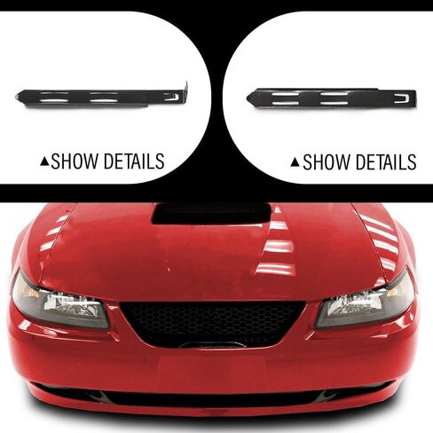 ANDPLAY 4 قطع مشابك تثبيت للمصابيح الأمامية متوافقة مع Ford Mustang أو Cobras 1999-2004 XR3Z-13N020-AA in Saudi Arabia