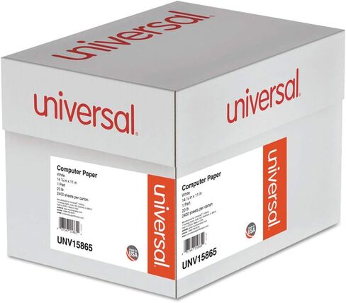 Universal Computer Paper, 20lb, 14-7/8 x 11, White, 2400 Sheets in Saudi Arabia