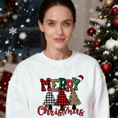 6 أوراق عيد الميلاد الحديد على النقل للقمصان الرنة سانتا قبعة أسود أحمر عيد الميلاد يزين عيد الميلاد الحديد على نقل للملابس وسادة حقيبة الظهر المئزر DIY الحديد على النقل in Kuwait