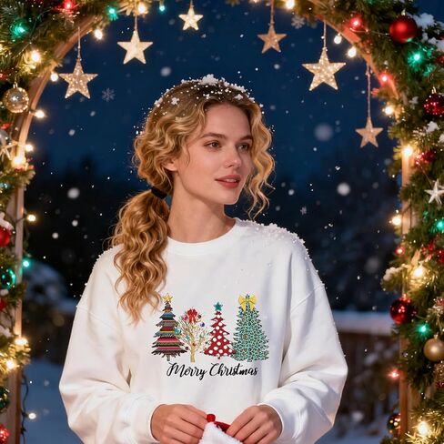 6 أوراق عيد الميلاد الحديد على النقل للقمصان الرنة سانتا قبعة أسود أحمر عيد الميلاد يزين عيد الميلاد الحديد على نقل للملابس وسادة حقيبة الظهر المئزر DIY الحديد على النقل in Kuwait