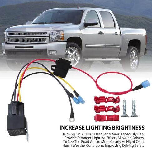 مجموعة تحويل 4 شعاع أمامي مطورة لـ G MC Pick-Up 99 00 01 02 03 in Kuwait