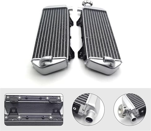 Aluminum Moto Radiator Compatible With KTM 125/150/250/300 SX/XC/XC-W/EXC HUSQVARNA TC/TE/TX GASGAS MC/EC 2019-2023(Left radiator 223) in Saudi Arabia