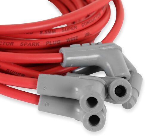 MSD 31419 Super Conductor Spark Plug Wire Set Red in Saudi Arabia