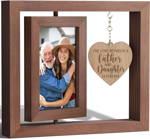 Christmas Gifts for Dad from Daughter Son Kids Wife Birthday Gifst Best Dad Gifts for Dad Who Wants Nothing Dad Picture Frame for 4x6 Photos Dad Gifts Father in Law Gifts Step Dad Bonus Dad New Dad in Saudi Arabia