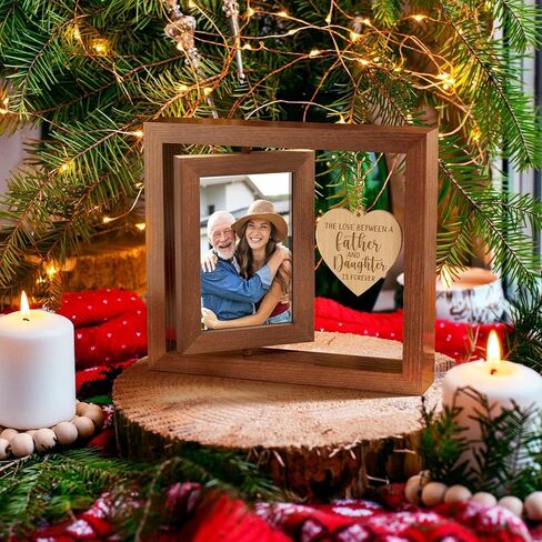Christmas Gifts for Dad from Daughter Son Kids Wife Birthday Gifst Best Dad Gifts for Dad Who Wants Nothing Dad Picture Frame for 4x6 Photos Dad Gifts Father in Law Gifts Step Dad Bonus Dad New Dad in Saudi Arabia