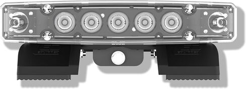 Ledqusa Predator TIR Emergency 3 watt LED Light Bar 55 in (Amber-White) in Saudi Arabia