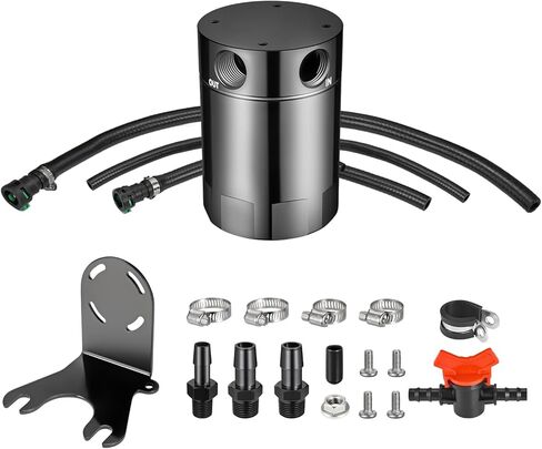 EVIL ENERGY Oil Catch Can, Aluminum Catch Can Kit for 2018-2024 Jeep Wrangler 3.6L, Air Oil Separator 130ml in Kuwait
