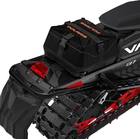 حقيبة Polaris Snowmobile Lock & Ride Flex Adventure Tunnel، طويلة، سوداء، تناسب طرازات INDY محددة، Switchback، RMK، Voyageur، سهلة التركيب، مقاومة للماء، حقيبة تخزين للعتاد - 2884456 in Kuwait