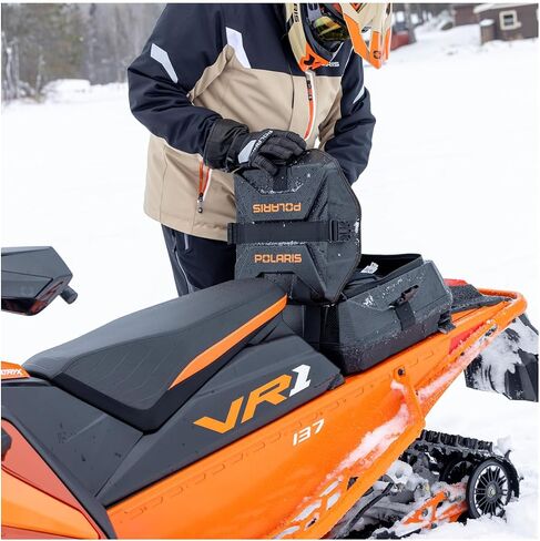 حقيبة Polaris Snowmobile Lock & Ride Flex Adventure Tunnel، طويلة، سوداء، تناسب طرازات INDY محددة، Switchback، RMK، Voyageur، سهلة التركيب، مقاومة للماء، حقيبة تخزين للعتاد - 2884456 in Kuwait