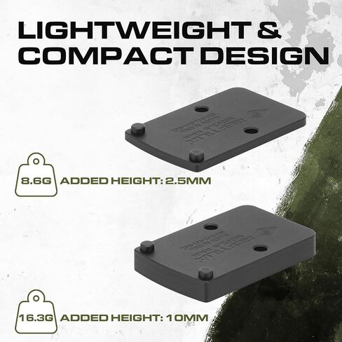 ROF-RISERS for TRIJICON RMR SRO 10mm in Saudi Arabia