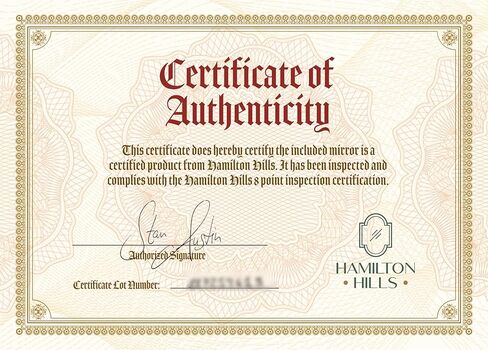 Hamilton Hills 24x36 inch Pivot Wall Mirror Including Matte Black Squared Wall Brackets | Frameless Bathroom Mirror | Rectangular Adjustable & Tilting Vanity | Modern Farmhouse Wall-Mounted Mirrors in Kuwait