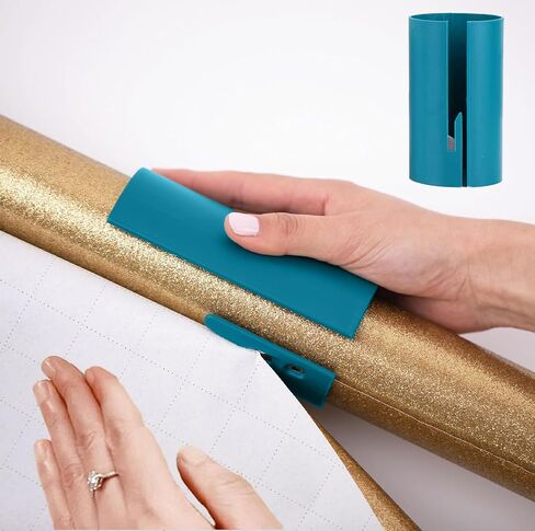 WrappingPaperCutter Cylinder Paper Cutter Paper Cutter for Packaging，Green in Saudi Arabia