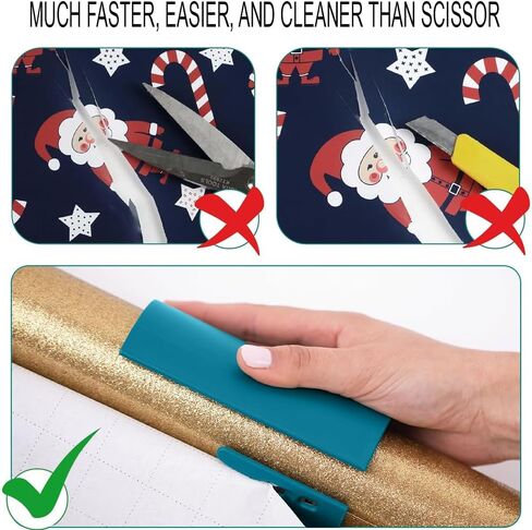 WrappingPaperCutter Cylinder Paper Cutter Paper Cutter for Packaging，Green in Saudi Arabia