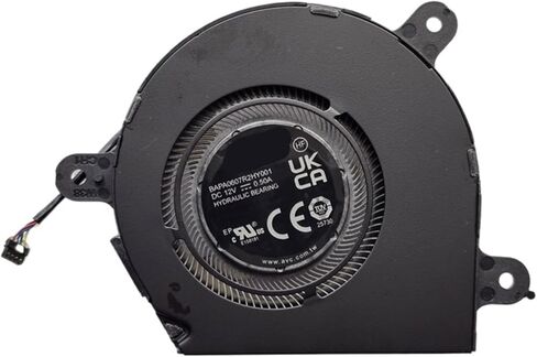 1 قطعة مروحة تبريد وحدة المعالجة المركزية للكمبيوتر المحمول لـ 14 Duo OLED UX8402Z UX8402ZE AVC BAPA0807R2HY005 BAPA0607R2HY001 (مروحة وحدة المعالجة المركزية ووحدة معالجة الرسومات) in Kuwait