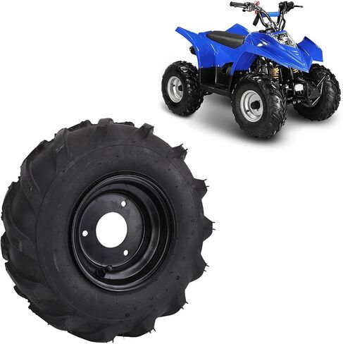 Fydun Go Kart Tire Assembly 13x5.00-6 Durable ATV Off Road Cart Mini Bike Wheel Rim in Saudi Arabia