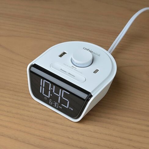 براند ستاند ساعة منبه مريحة بمنفذي USB وشاحن من كوبي وينك in Saudi Arabia