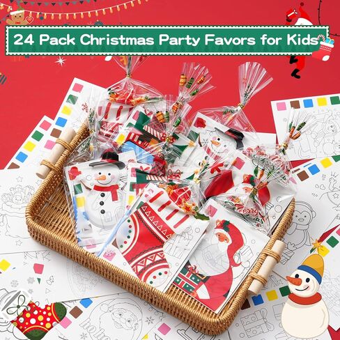 هدايا حفلات عيد الميلاد للأطفال، 120 قطعة من كتب التلوين المائية و320 قطعة من الوشم المؤقت بالجملة لحقائب الهدايا التذكارية وجوائز الفصول الدراسية وهدايا عيد الميلاد لمستلزمات حفلات الأطفال in Kuwait