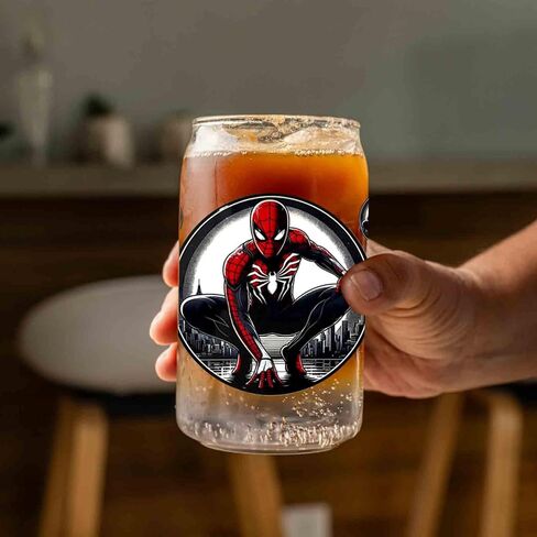 5 Sheets UV DTF Cup Wraps for 16oz Cup, Waterproof Tumbler Decal Stickers for Glass Cups, DIY Heat Transfer Vinyl Stickers for Cups in Saudi Arabia