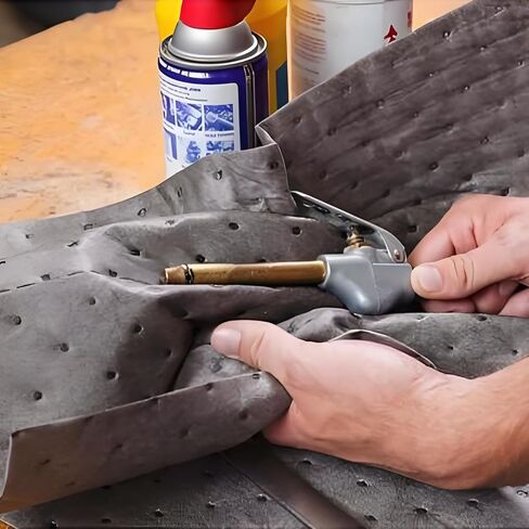Oil Absorbent Pads - 15.8 x 19.7 Inch-Universal Leak, Drip, and Spill Control, Garage Absorbent Mat for Oil Water, Ideal for Extra-Heavy Spills 100 Pcs in Saudi Arabia