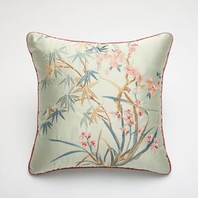 Exquisite Embroidery with Chinese Style, Cushions, Pillows Decorated with New Chinese Style, Mahogany Sofa Pillows in Saudi Arabia