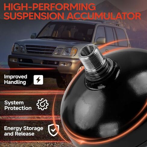 Rear Suspension Accumulator Fit For Land Cruiser 1999-2007 | Fit For LX470 1998-2007, OE 4915160010 49151-60010 in Saudi Arabia