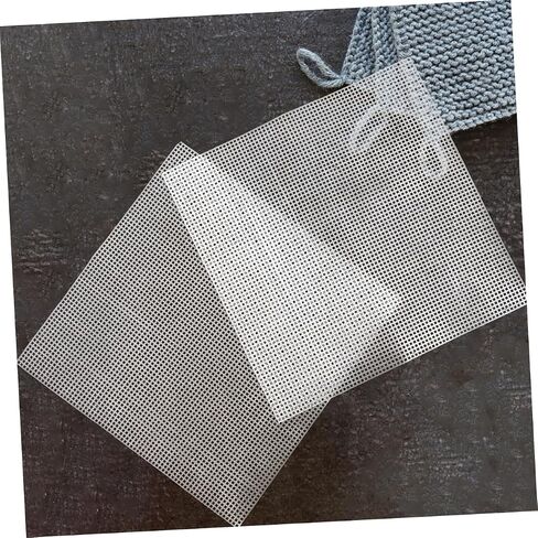 Angoily 5pcs Plastic Mesh Sheets for DIY Bag Crafting Embroidery Plastic Canvas Grid Sheet for Knit and Crochet Projects in Saudi Arabia