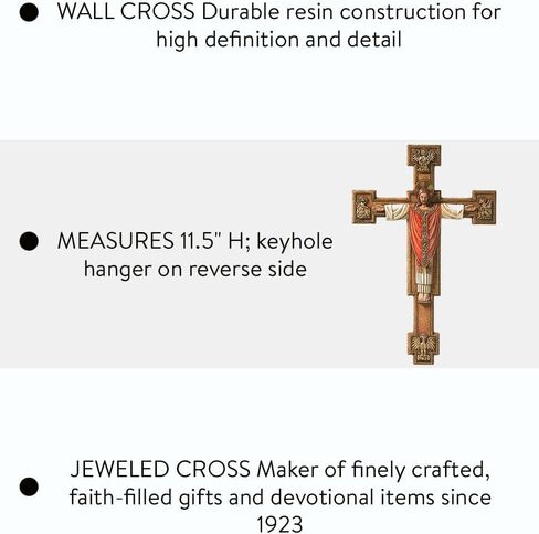 Christus Rex Wall Crucifix Christ the King 13 Inches in Saudi Arabia