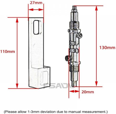 1 Set Alignment Jig T-DC/BDC Alignment Pin 1x Compatible With Motorcycle Models R1200GS R1250GS Adjustment Pin Calibration Fixture Timing Tool For Part Number T-DC/BDC in Saudi Arabia