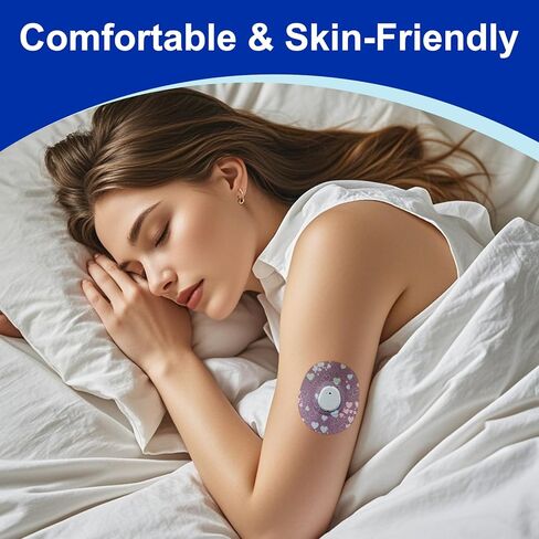 HONYOU (21-Pack) Dexcom G7 Adhesive Patches Waterproof & Sweatproof, with Hole Dexcom Overpatches G7 Over Patch Latex-Free & Hypoallergenic, CGM Sensor Pre-Cut Cotton Flexible Tape Last 10 Days in Saudi Arabia