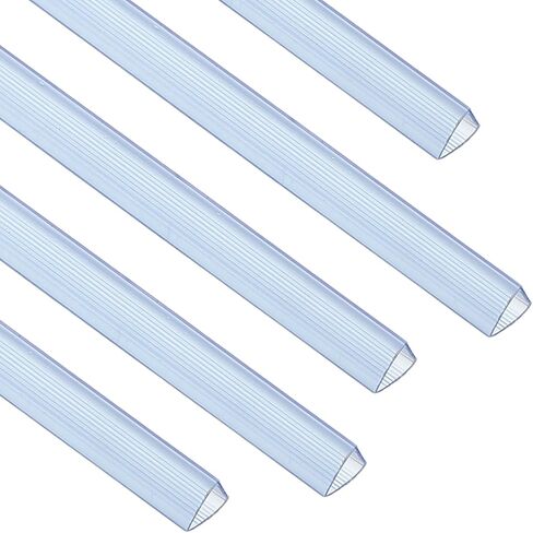 PATIKIL 30Pcs Binding Bars, 10x10mm Binding Bars Slide Grip 70 Sheets Capacity A4 Size Report Binder Presentation Binder for Study Office Report Cover Resume, Transparent Green in Saudi Arabia