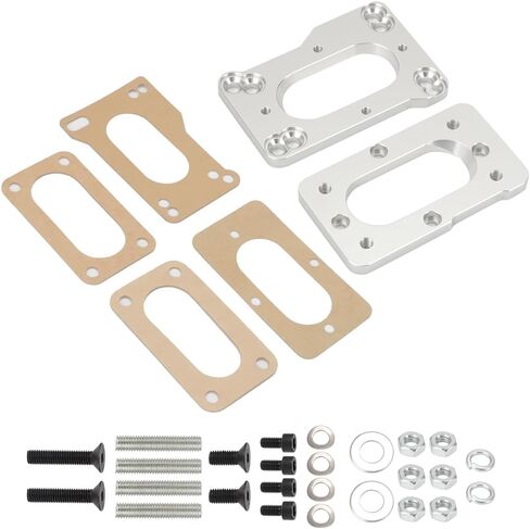 AUTOVIC Carburetor Adapter Kit for Toyota 20R 22R Compatible with Weber 32/36 DGEV 38/38 DGES, Replace for 99004222 in Saudi Arabia