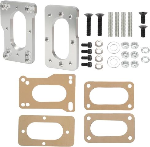 AUTOVIC Carburetor Adapter Kit for Toyota 20R 22R Compatible with Weber 32/36 DGEV 38/38 DGES, Replace for 99004222 in Saudi Arabia
