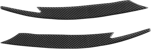 Pair Carbon Fiber Headlight Eyebrow Eyelids Decal for Subaru Impreza WRX STI 2008-2011 Luxury Glory Enhance Look Durable Carbon Fiber Easy Installation Glossy Exterior Trim in Saudi Arabia