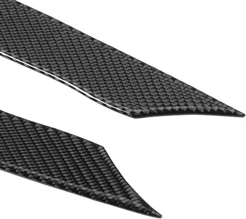 Pair Carbon Fiber Headlight Eyebrow Eyelids Decal for Subaru Impreza WRX STI 2008-2011 Luxury Glory Enhance Look Durable Carbon Fiber Easy Installation Glossy Exterior Trim in Saudi Arabia