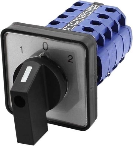 1pcs Electric 3 Position 16 Terminals Rotary Cam Changeover Switch 660V 20A in Saudi Arabia