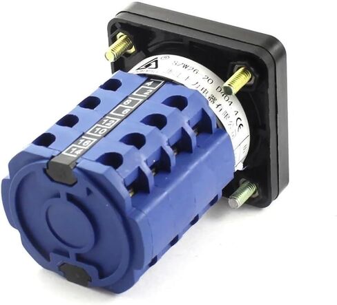 1pcs Electric 3 Position 16 Terminals Rotary Cam Changeover Switch 660V 20A in Saudi Arabia