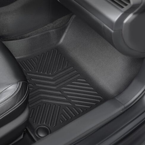 سجادات أرضية KARPAL لسيارة Nissan Rogue 2021-2025 2026 (ليست للرياضة)، بطانات أرضية مطاطية TPE للحماية من جميع الأحوال الجوية ملحقات Nissan Rogue، سجادات السيارة، الصف الأمامي والثاني وبطانة البضائع in Kuwait