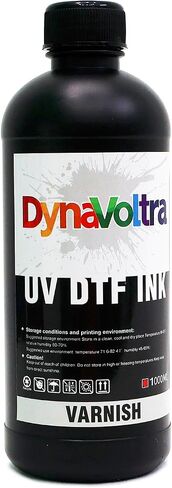 1000ML UV DTF Varnish Ink – Clear Gloss Finish Protective Coating for UV DTF Printer XP600 TX800 i3200 L805 1390 DX5 DX6 DX7 i1600 DX10 Sticker Printing (Varnish) in Saudi Arabia