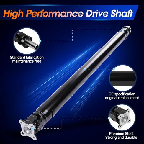Rear Drive Shaft Prop Shaft Driveshaft Assembly [4WD] Fit for Toyota 96-98 3.4L Auto Trans, 4Runner SR5 99-00 3.4L Auto Trans, 4Runner 96-00 2.7L Manual Trans, OE 371103D300 in Saudi Arabia