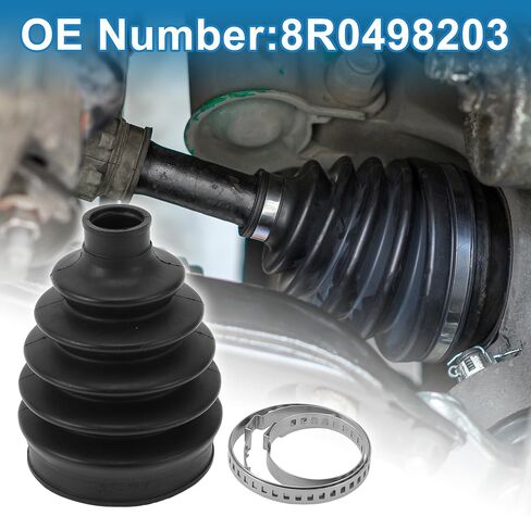 CV مجموعة التمهيد المشتركة رقم 8R0498203 ث/المشابك التمهيد المشترك سرعة ثابتة لأودي Q5 2013-2017 المطاط الأسود قوي دائم in Saudi Arabia