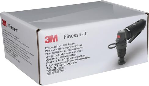 3M™ Finesse-it™ ماكينة سنفرة مدارية تعمل بالهواء المضغوط، 65993، 1-1/4 بوصة (32 مم)، 1/8 بوصة (3 مم)، 1 EA in Kuwait